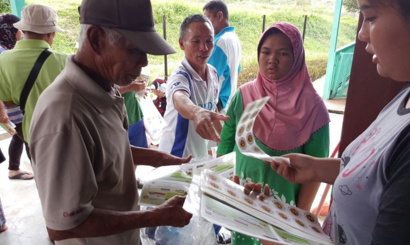 Organic Liquid Fertilizer Giveaway Ranau 19.11.2016