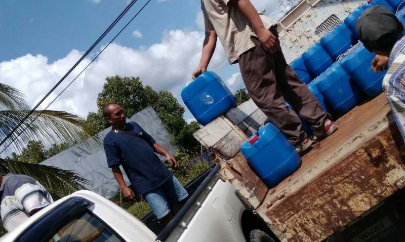 Journey Starts – 16 Nov – Delivery and Distribution of SOS Organic Liquid  Fertilizer  for Tangkarason & Beluran
