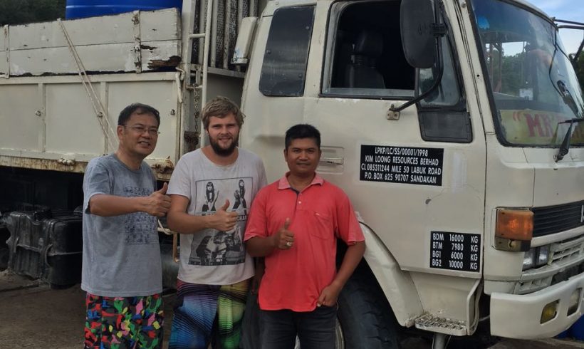 Kim Loong Resources successfully collected their 3 ton Free Organic Fertilizer