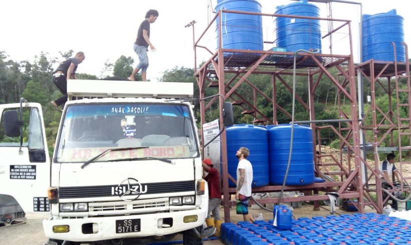 Kim Loong Resources successfully collected their 3 ton Free Organic Fertilizer