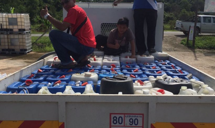 25 FEB 2017 – ORGANIC FERTILIZER PICKUP FROM PAPAR DISTRIBUTION CENTER